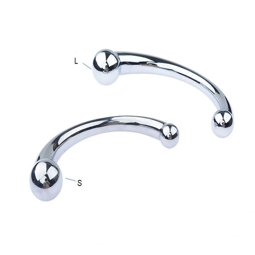 Double Hook Steel Elegant 5858 Anal Ended Stainless 0717